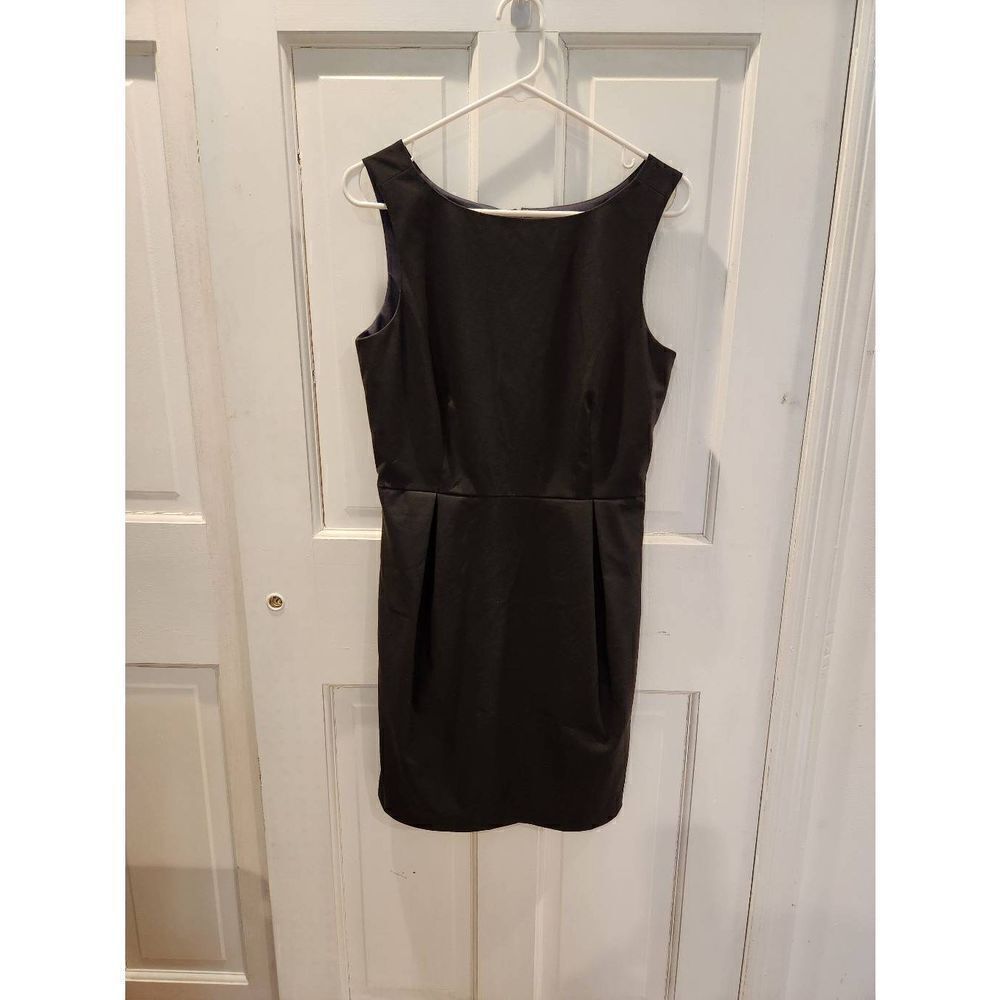 Gap Black Poplin Dress